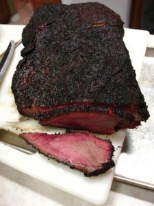 Texas style bbq beef brisket