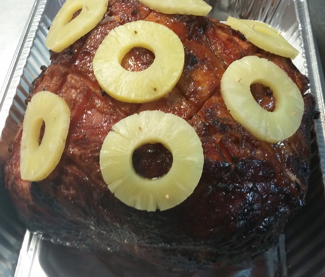 Slow smoked hams are great for your bbq catered event